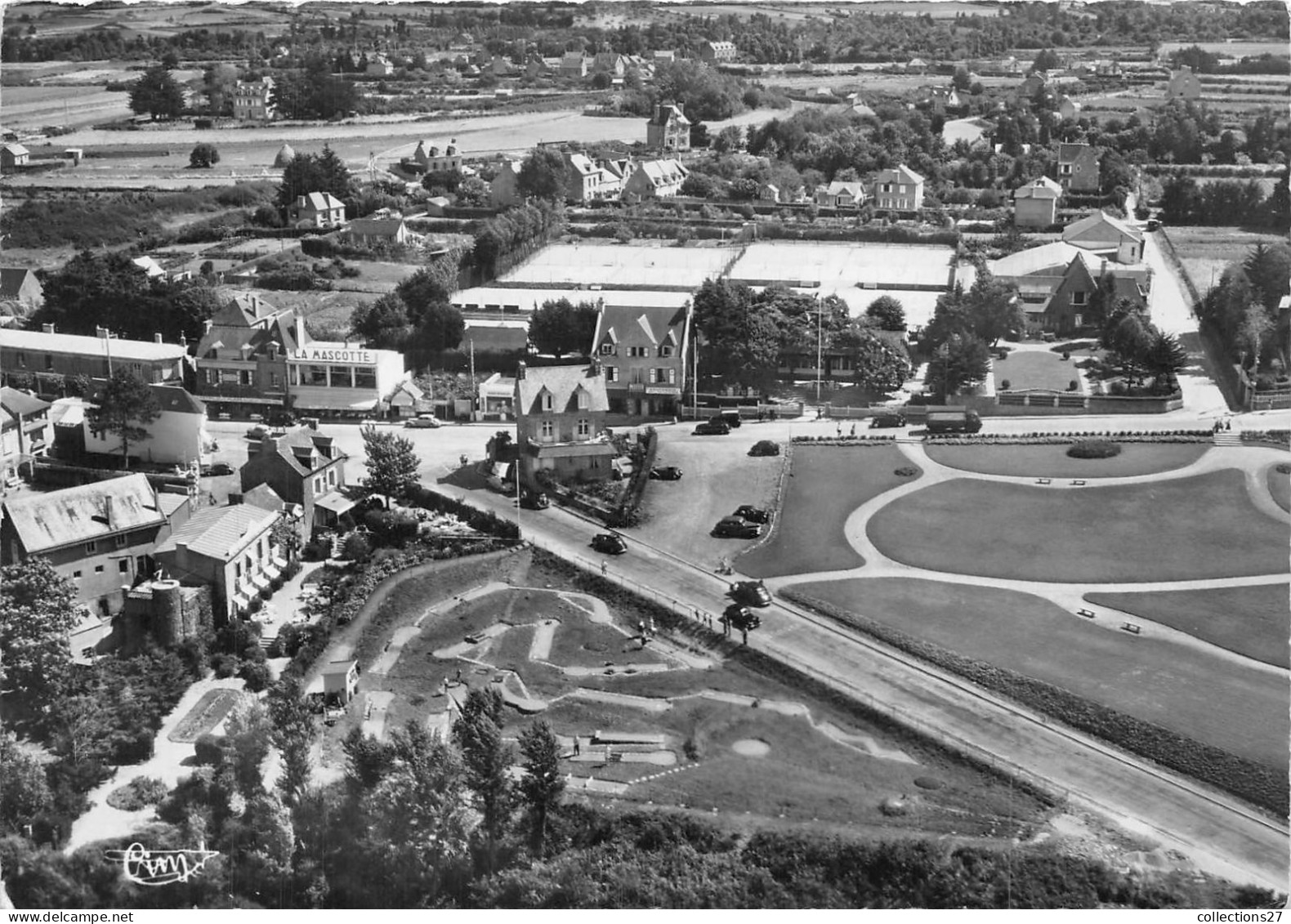 35-SAINT-BRIAC- LA HOULE VUE AERIENNE - Saint Servan