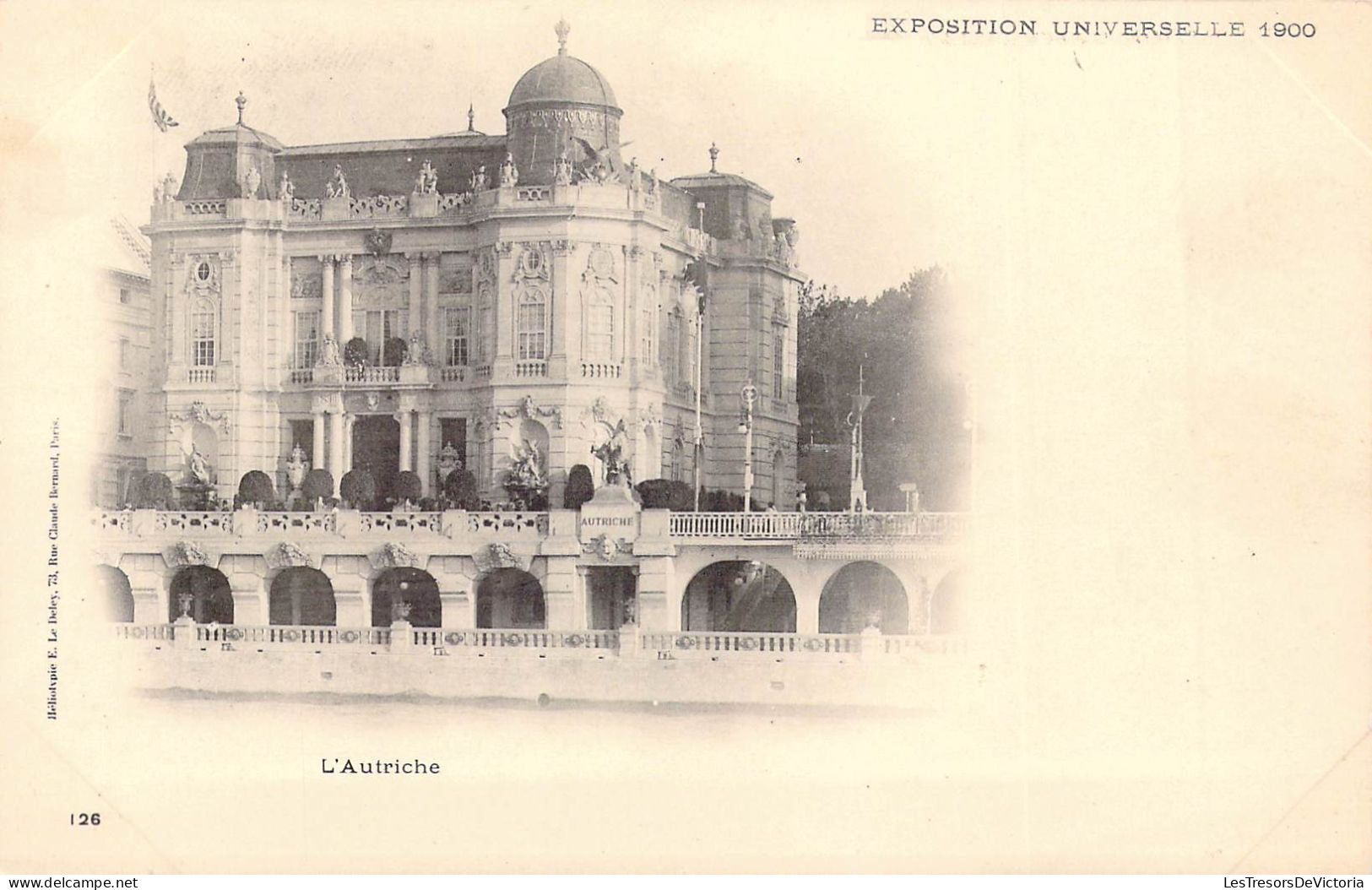PARIS - 75 - EXPOSITION UNIVERSELLE 1900 - L'Autriche - Carte Poste Ancienne - Exhibitions