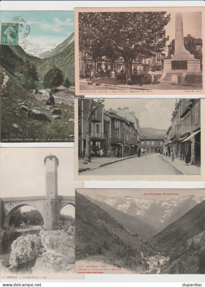 A prix fixe : LOT de plus de 1000 cartes postales de FRANCE, toutes 9 x 14 cm.