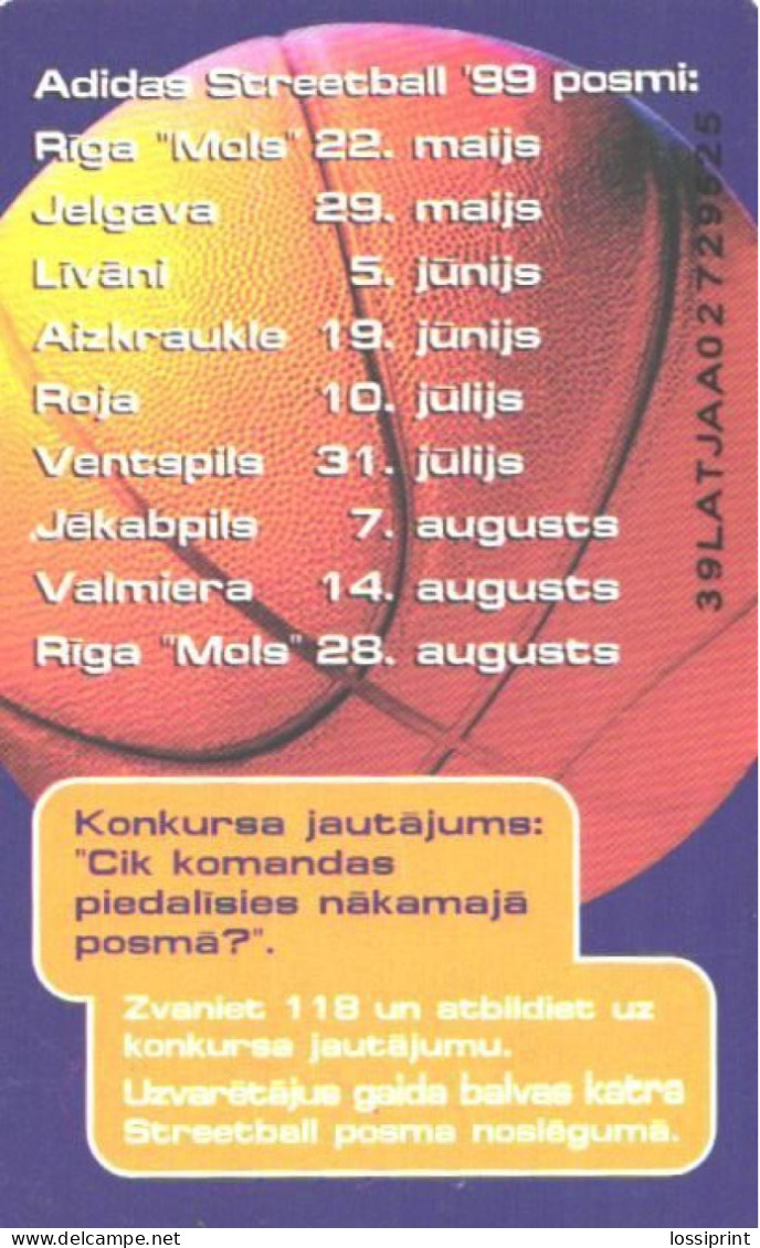 Latvia:Used Phonecard, Lattelekom, 2 Lati, 118 Advertising, 2000 - Lettonie