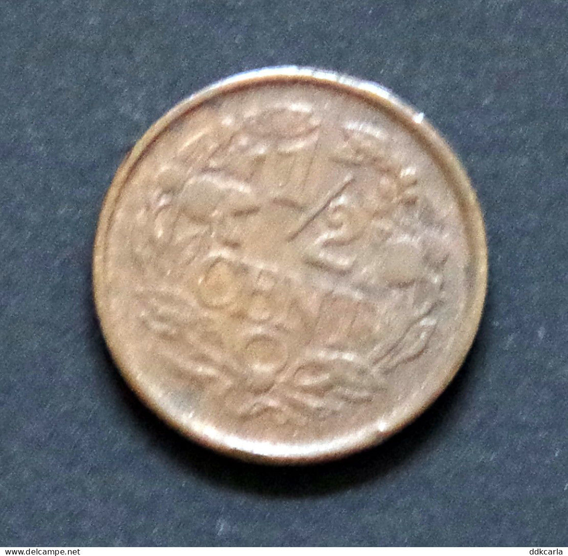 1/2 Cent 1938 - 0.5 Cent