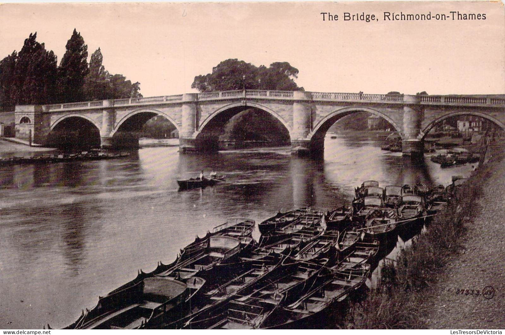ANGLETERRE - Richmond-on-Thames - The Bridge - Carte Postale Ancienne - Autres & Non Classés