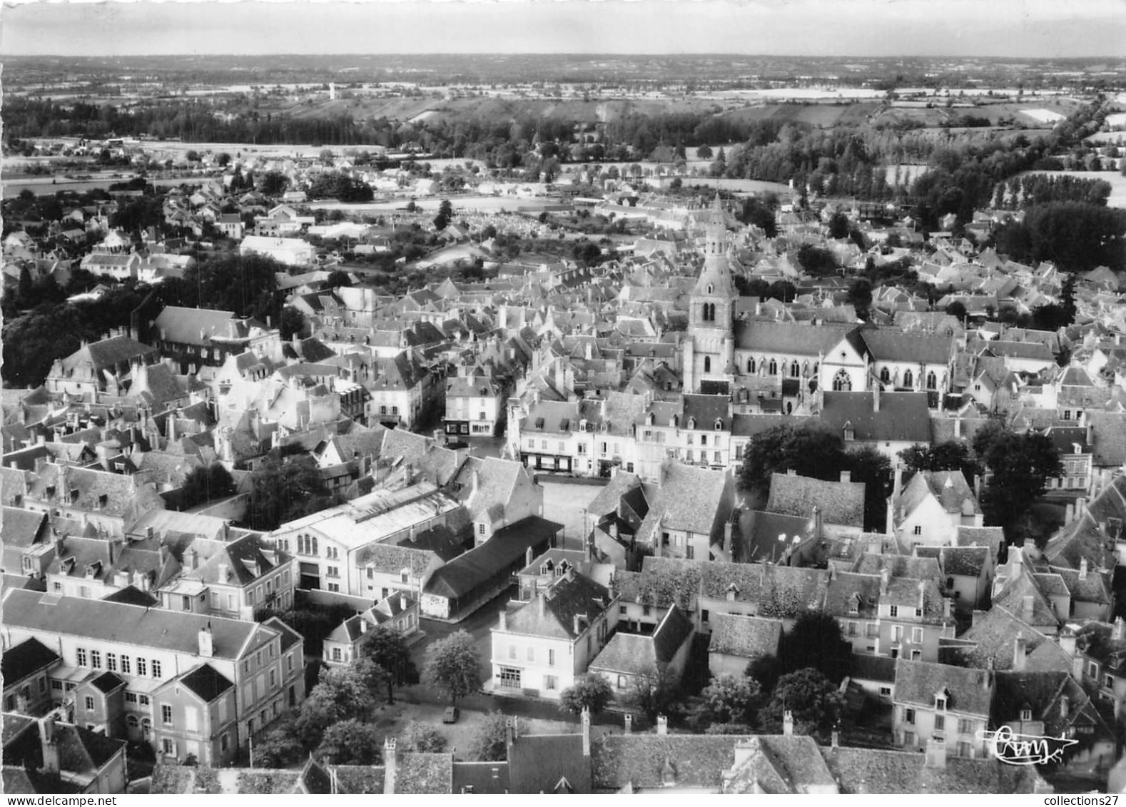 36-LA-CHATRE- VUE AERIENNE - La Chatre