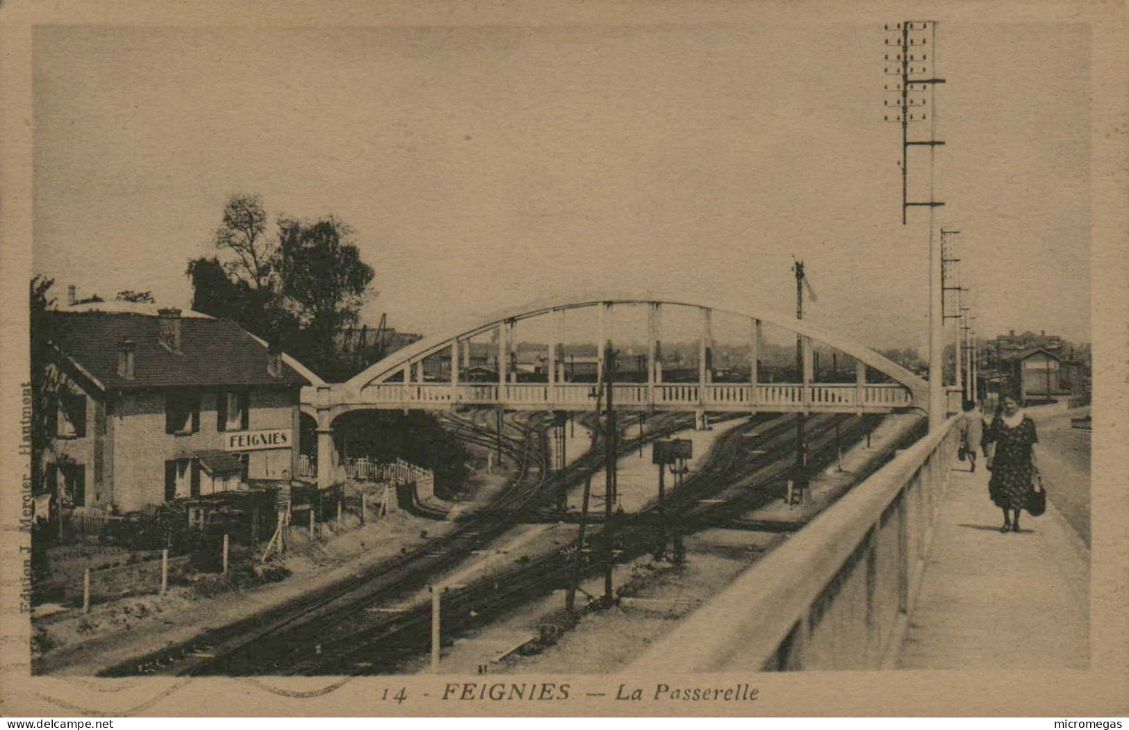 59 - FEIGNIES - La Passerelle - Feignies