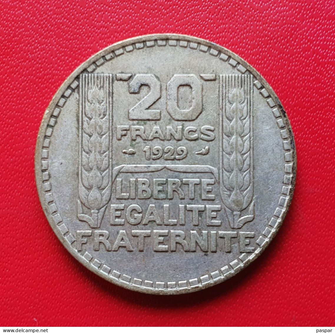 France 20 Francs Turin En Argent 1929 - Gad 852 - 20 Francs