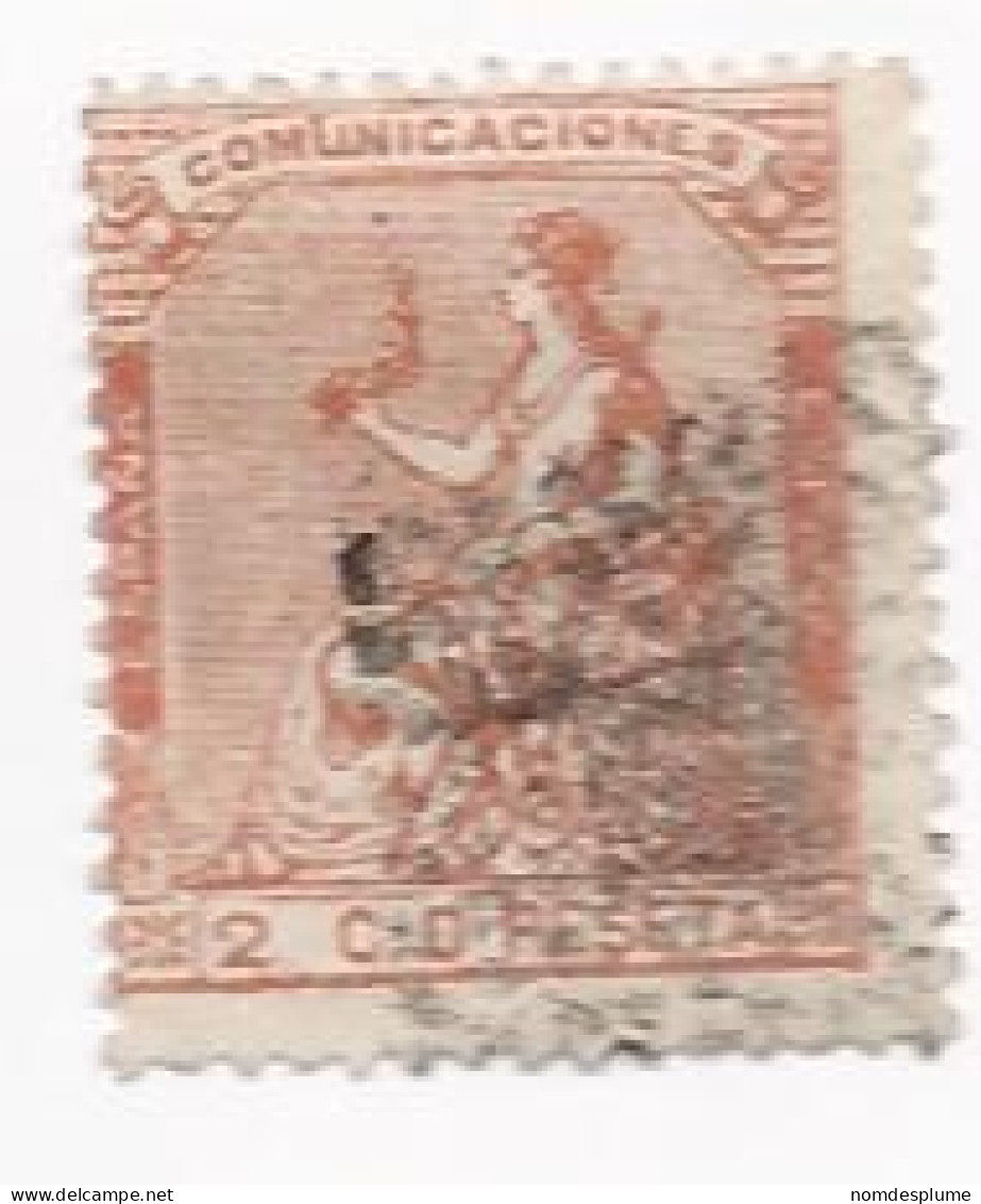 17678) Spain 1873 - Oblitérés