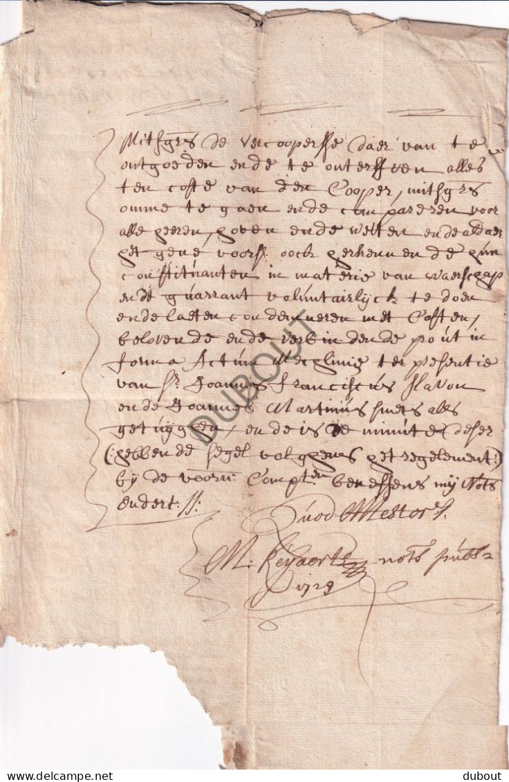 Werchter/Leuven - Manuscript - 1729 (V2578) - Manuscrits