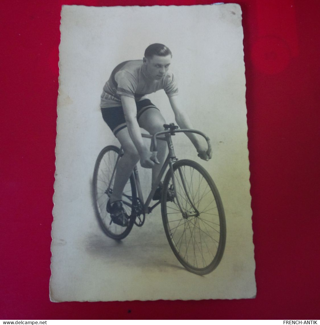 CARTE PHOTO CYCLISTE SPORT - Cyclisme