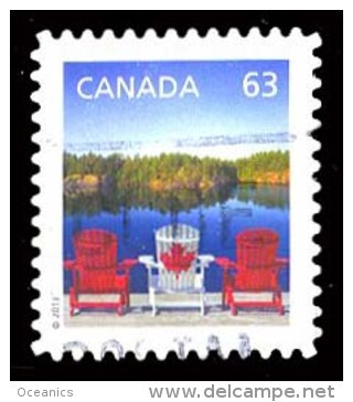 Canada (Scott No.2693 - Drapeau Canadien /63¢/ Canadian Flag) (o) - Oblitérés