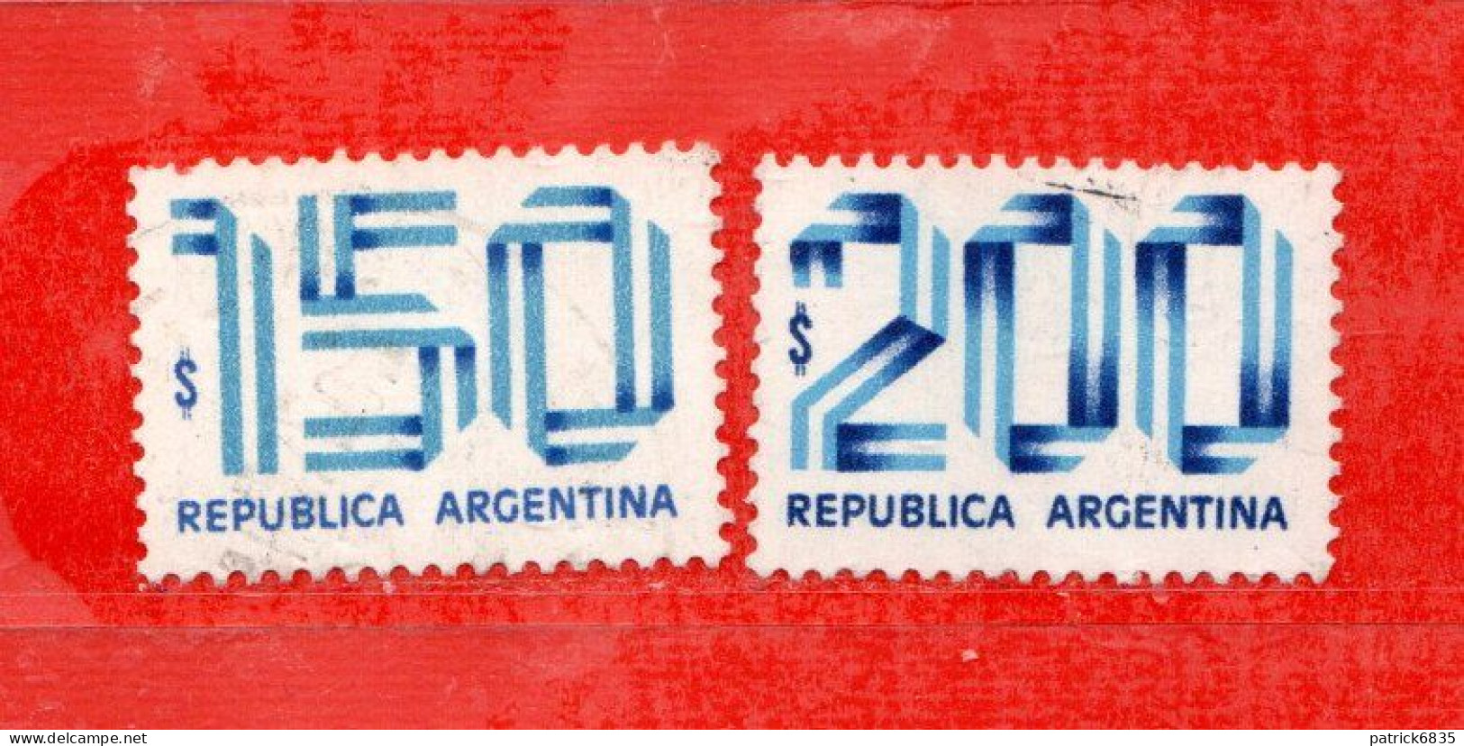 (Us.7) Argentina ° 1978 - . Yv. 1133-1149.  Oblitérer. - Gebruikt