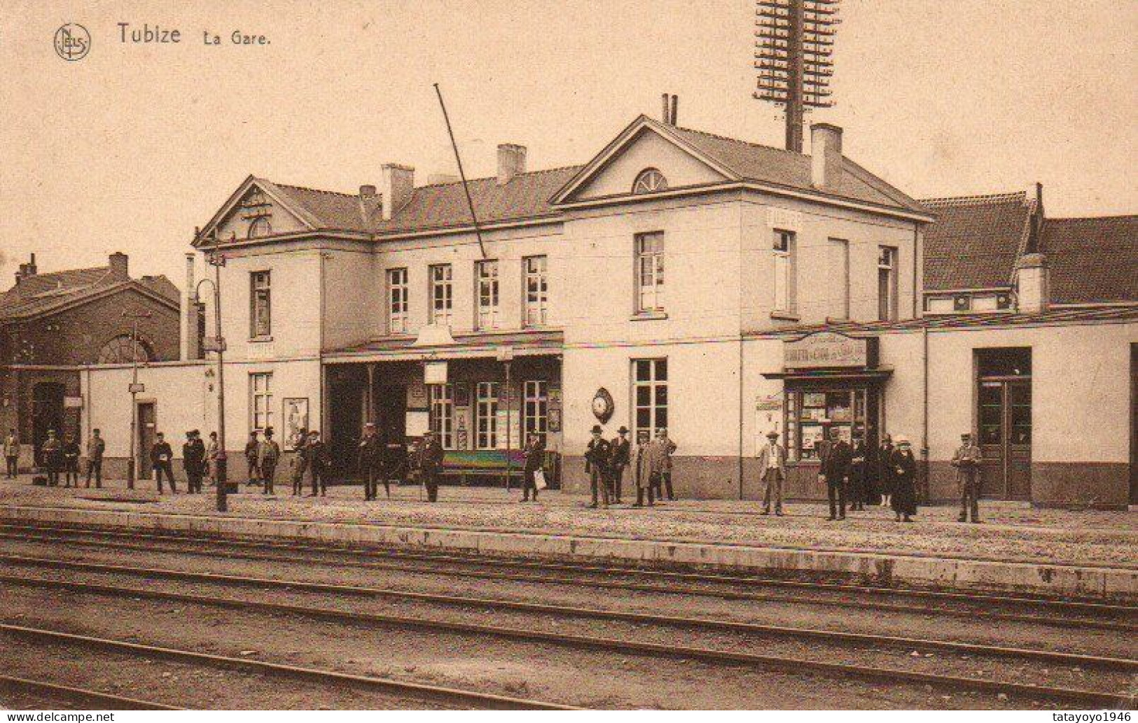 Tubize La Gare Bien Animée N'a Pas Circulé - Tubize