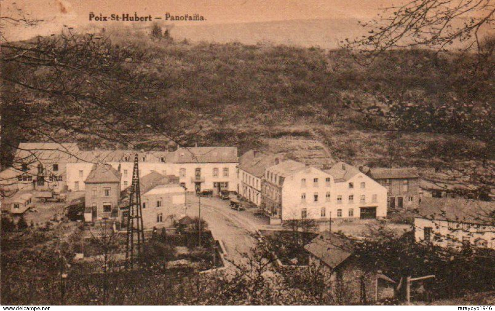 Poix St Hubert  Panorama Hotel St Hubert Voyagé En 1932 - Saint-Hubert