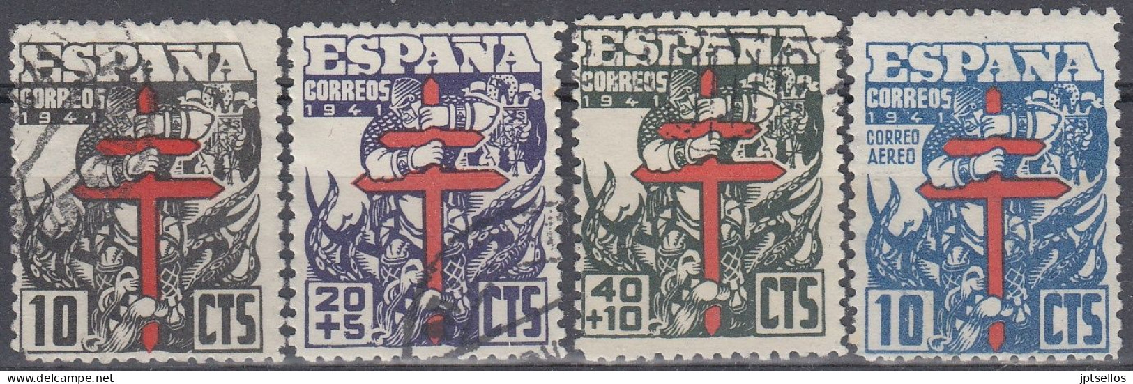 ESPAÑA 1941 Nº 948/951 USADO REF.01 - Used Stamps