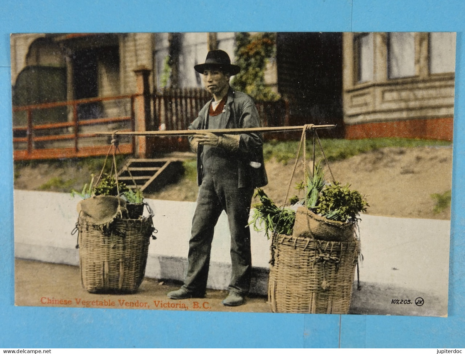 Chinese Vegetable Vendor, Victoria, B.C. - Marchands Ambulants