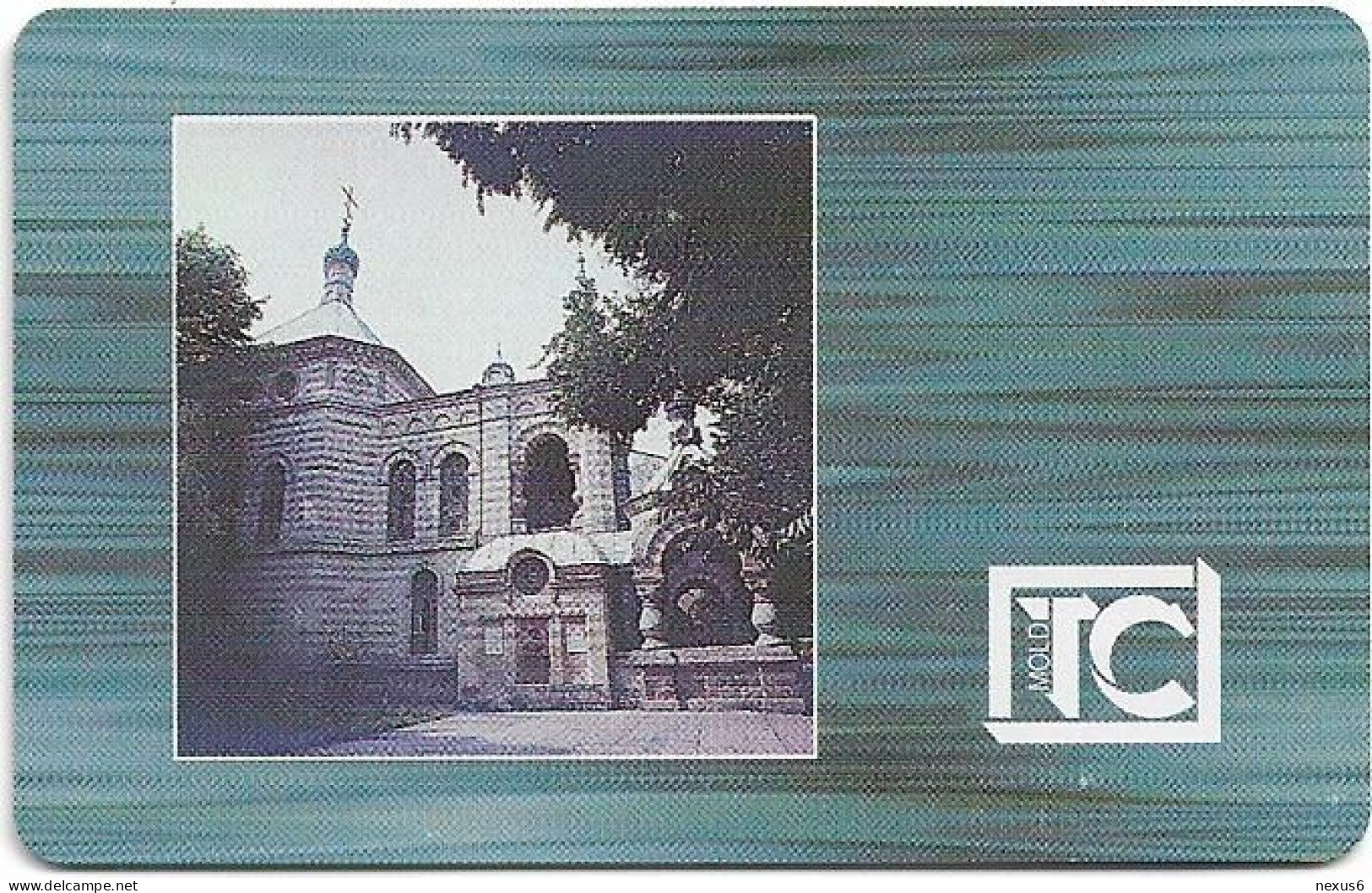 Moldova - Moldtelecom - Flag 3rd Issue, SC7, 05.1997, 100U, 10.000ex, Used - Moldova