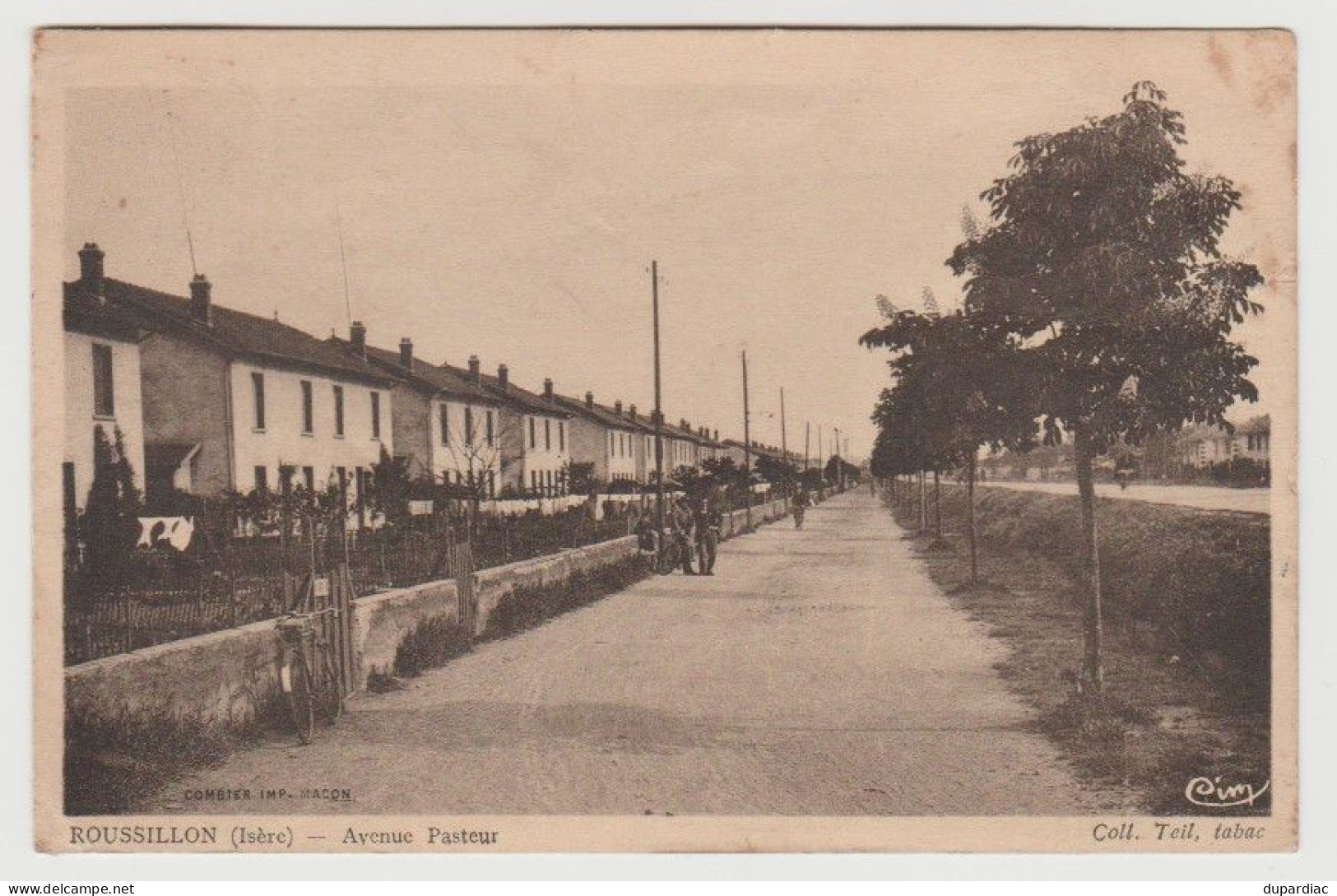 38 - Isère /  ROUSSILLON -- Avenue Pasteur. - Roussillon