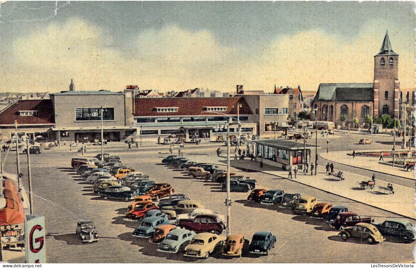 BELGIQUE - BLANKENBERGE - La Gare - Ed John Prévot - Carte Postale Ancienne - Blankenberge