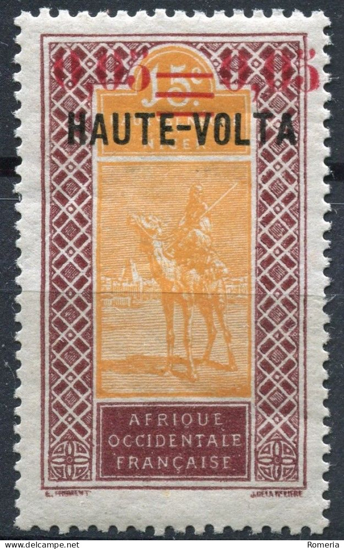 Haute Volta - 1920 -> 1928 - Lot timbres * TC - Yt 1 - 2 - 3 - 7 - 18 - 19 - 20 - 57 - 25 - 33 - 34 - 43 - 44