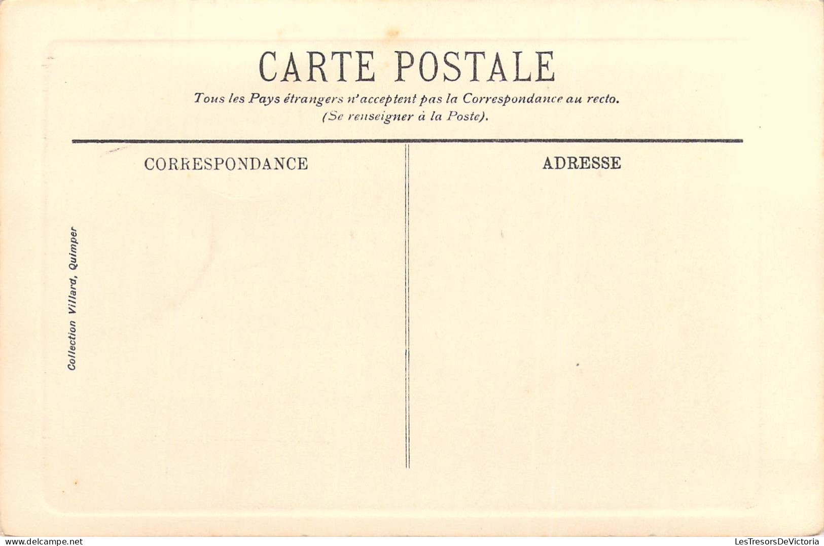 FOLKLORE - COSTUMES - Jeune Breton - Carte Postale Ancienne - Costumes
