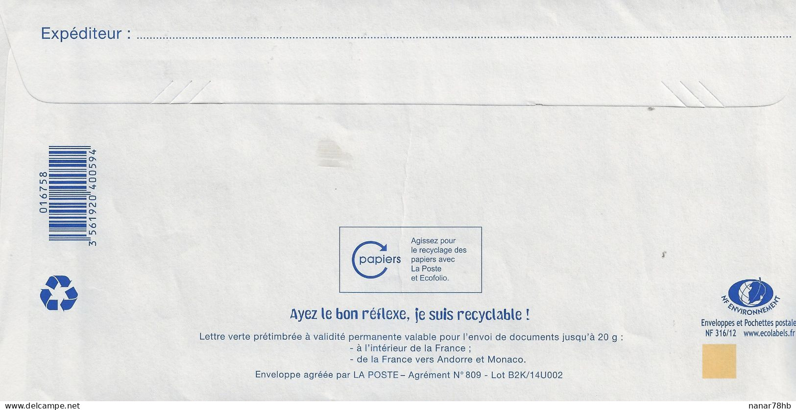 Prêt à Poster Repiquage Chatterie Eden Cat's (oblitération Du 02/04/2015) (timbre France Et Feuille) - PAP: Private Aufdrucke