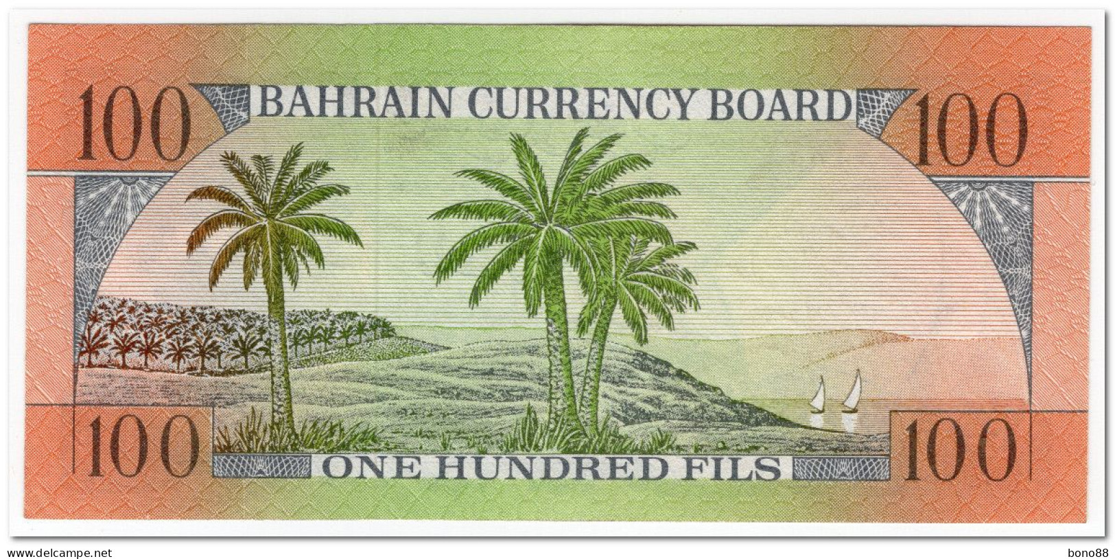 BAHRAIN,100 FILS,1964,P.1,XF - Bahrein