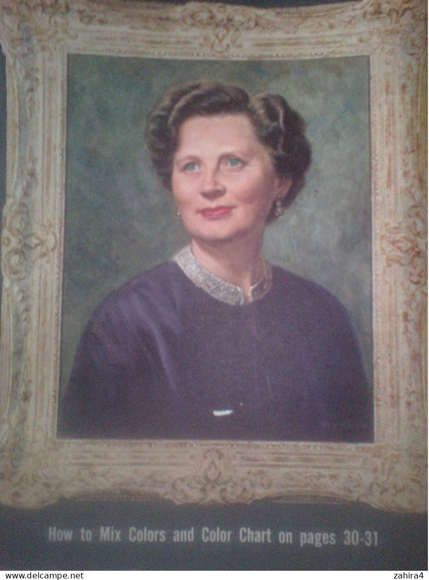 US Peinture Portraits In Oils By Stella Mackie - Walter T. Foster - Royal Factiries Talens & Zoon N.V. + Dépliant Talens - Schöne Künste