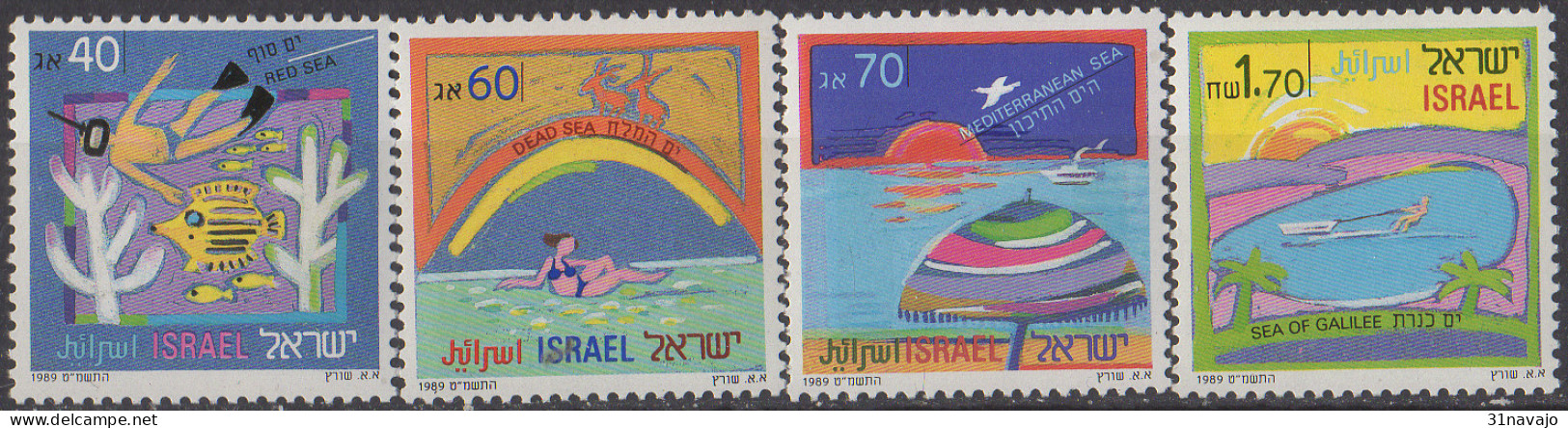 ISRAEL - Tourisme: Les Mers D'Israël - Unused Stamps (without Tabs)