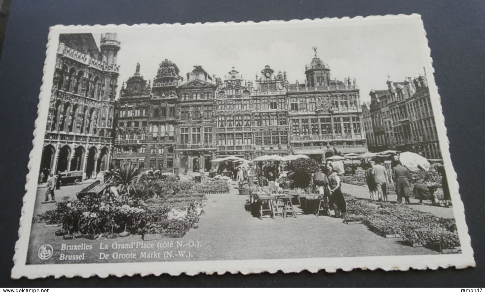 Bruxelles, Grand'Place, Côté N.-O. Maison Des Merciers, Maison Des Bateliers, La Louve, Etc ...  Ern. Thill, Bromurite, - Marktpleinen, Pleinen