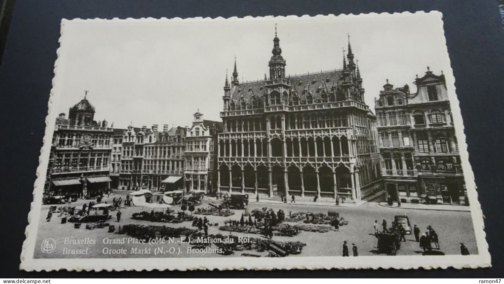 Bruxelles - Grand'Place (côté N.-E.) Maison Du Roi - Ern. Thill, Bruxelles, Bromurite, N° 22 - Marktpleinen, Pleinen