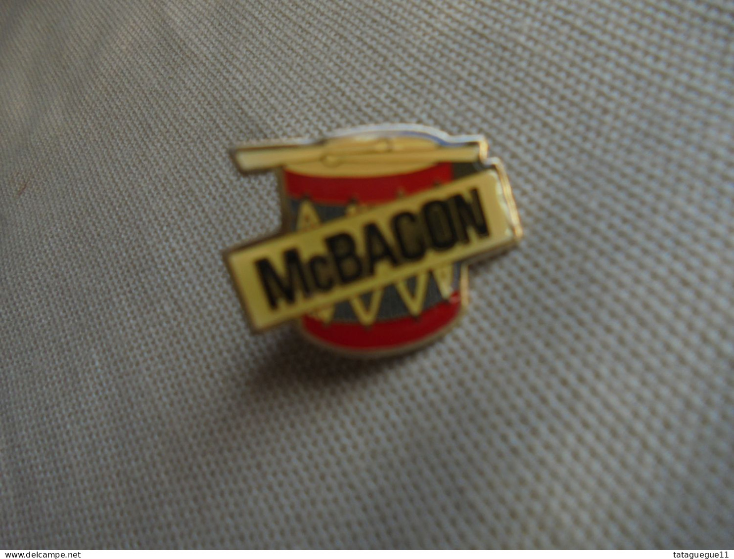 Vintage - Pins - Mac Bacon - Années 80 - McDonald's