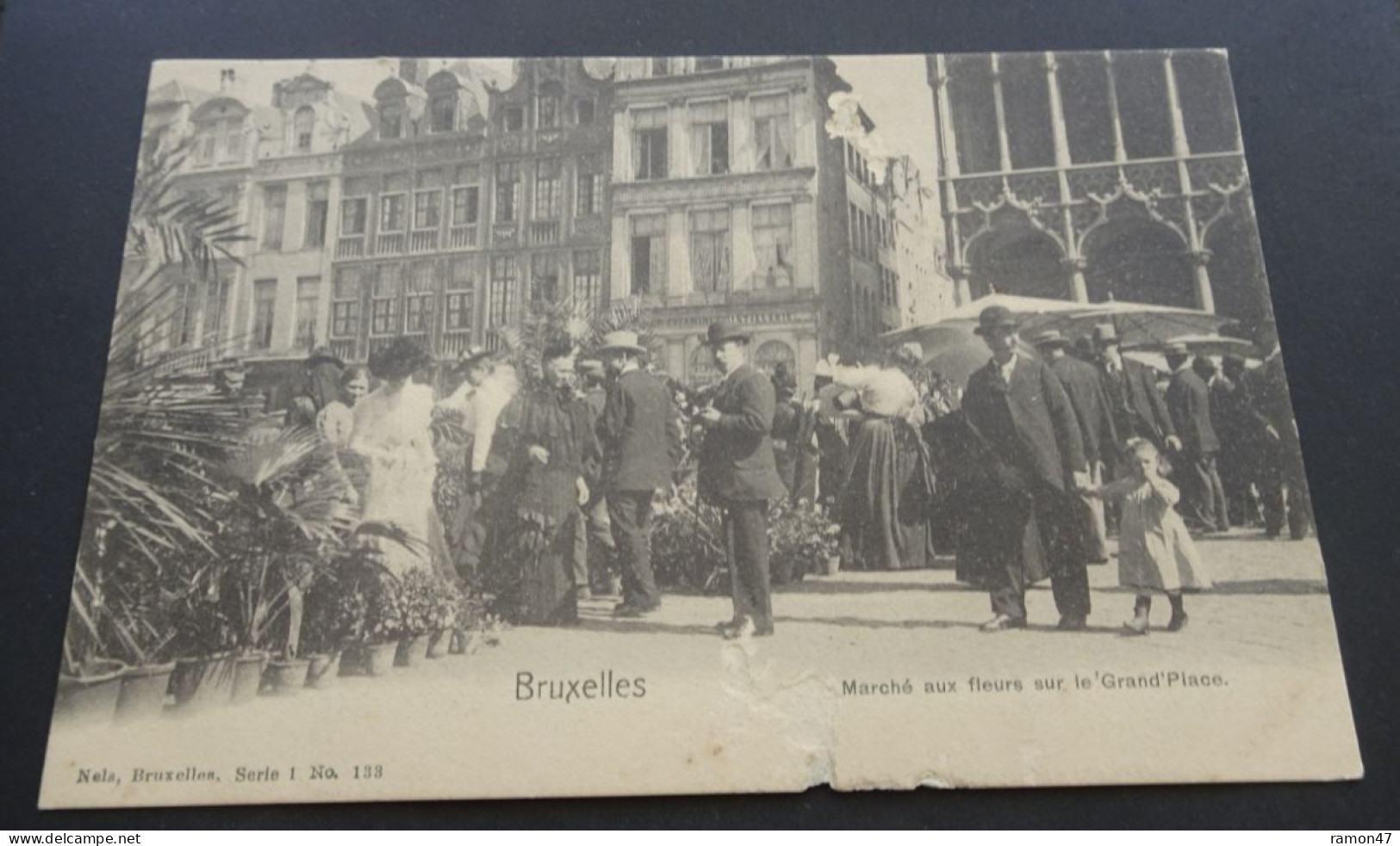 Bruxelles - Le Marché Aux Fleurs Sur La Grand'Place - Marktpleinen, Pleinen