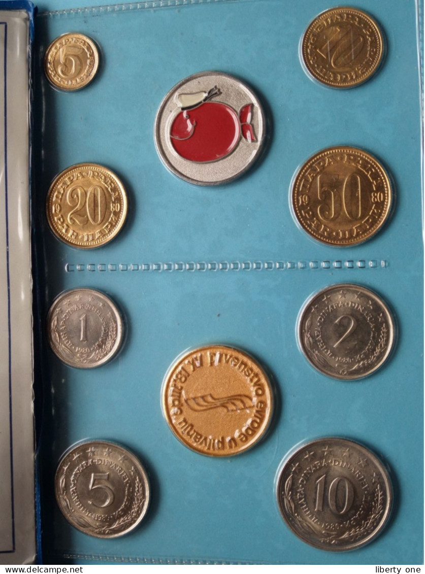 SPLIT '81 PRVENSTVO EVROPE U PLIVANJU - YUGOSLAV NUMISMATIC SOUVENIR ( See / voir > Scans for detail ) 2nd Hand !!!!