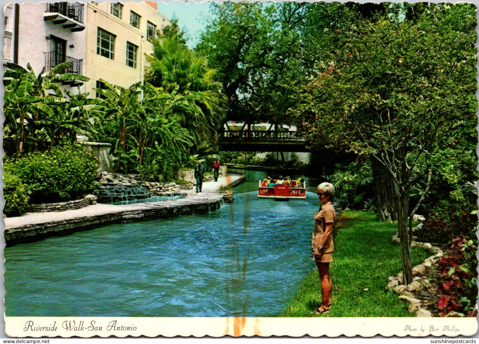 Texas San Antonio Riverside Walk 1977 - San Antonio