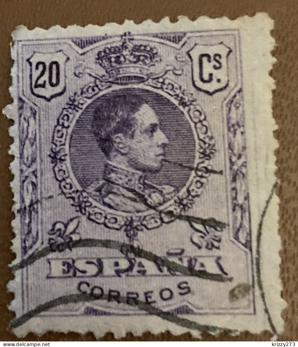Spain 1917  King Alfonso XIII 20 C - Used - Usados