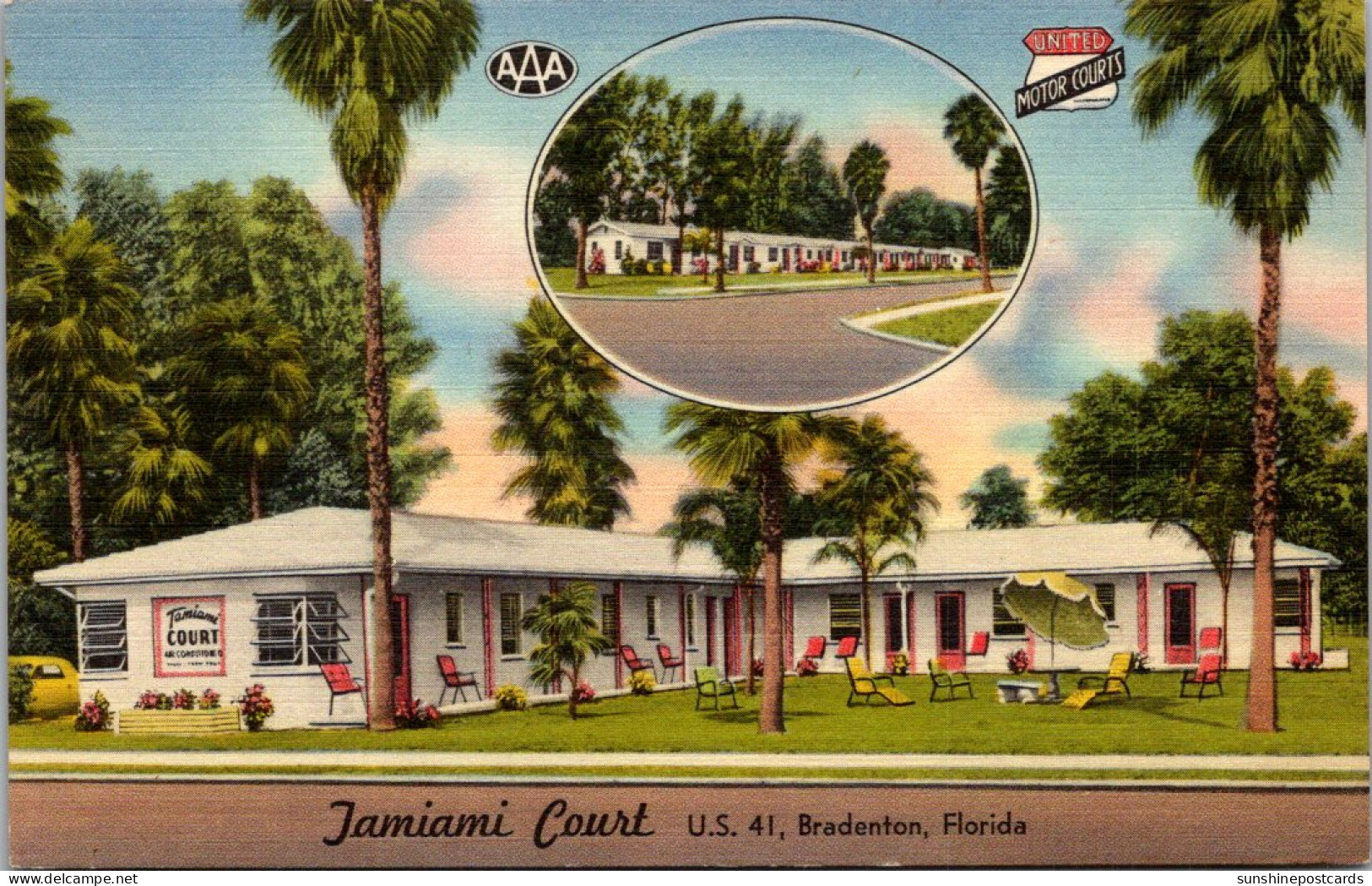 Florida Bradenton Tamiami Tourist Court  - Bradenton