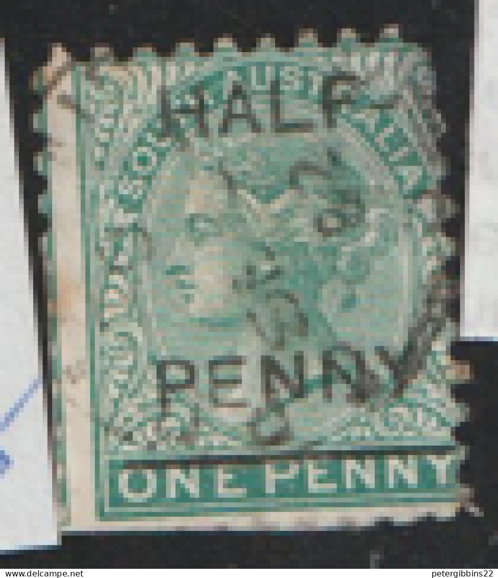 South Australia   1882    SG   181 HALF PENNY  Overprint      Fine Used   - Oblitérés