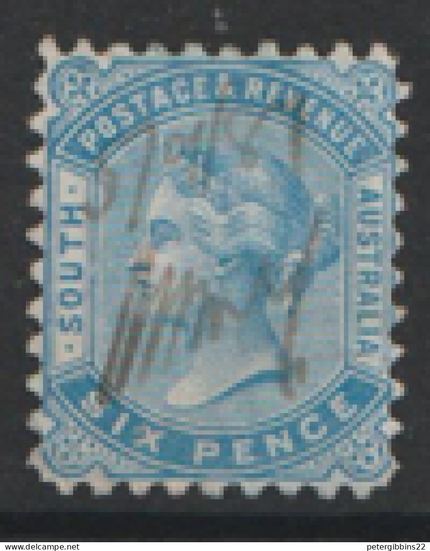 South Australia  1883  SG  185 6d   P 10  Fine Used  - Oblitérés