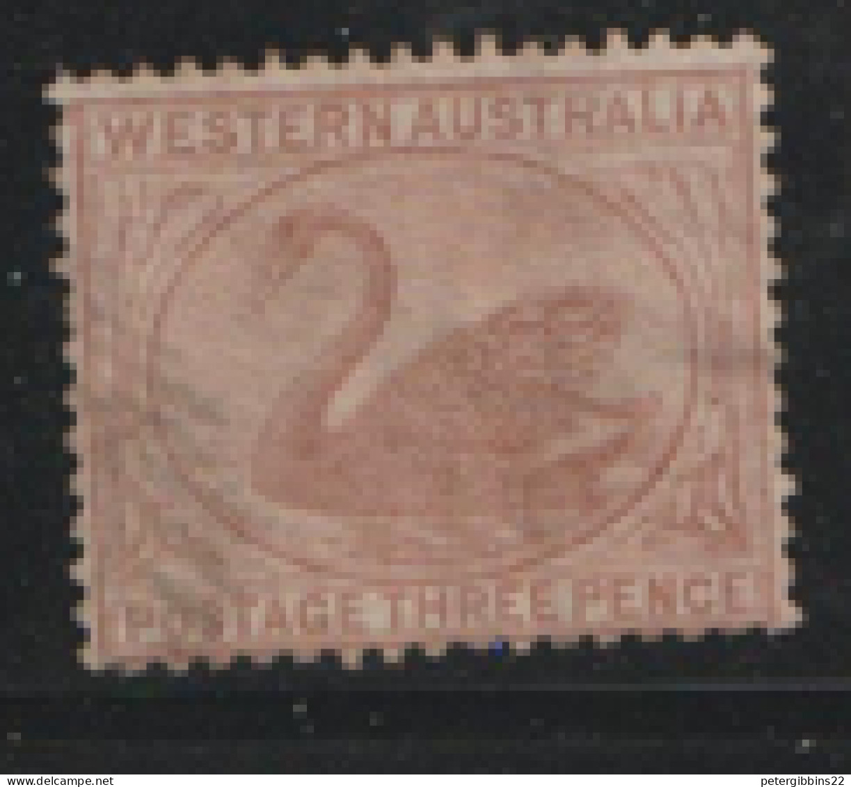 Western Australia   1882  SG  83  2d P12   Fine Used    - Used Stamps