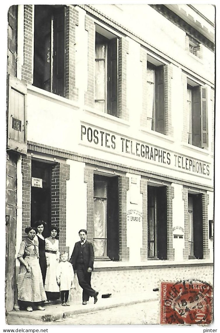 SAINT DIDIER LA SEAUVE Devenu SAINT DIDIER EN VELAY - Devanture De La POSTES TELEGRAPHES TELEPHONES - CARTE PHOTO - Saint Didier En Velay