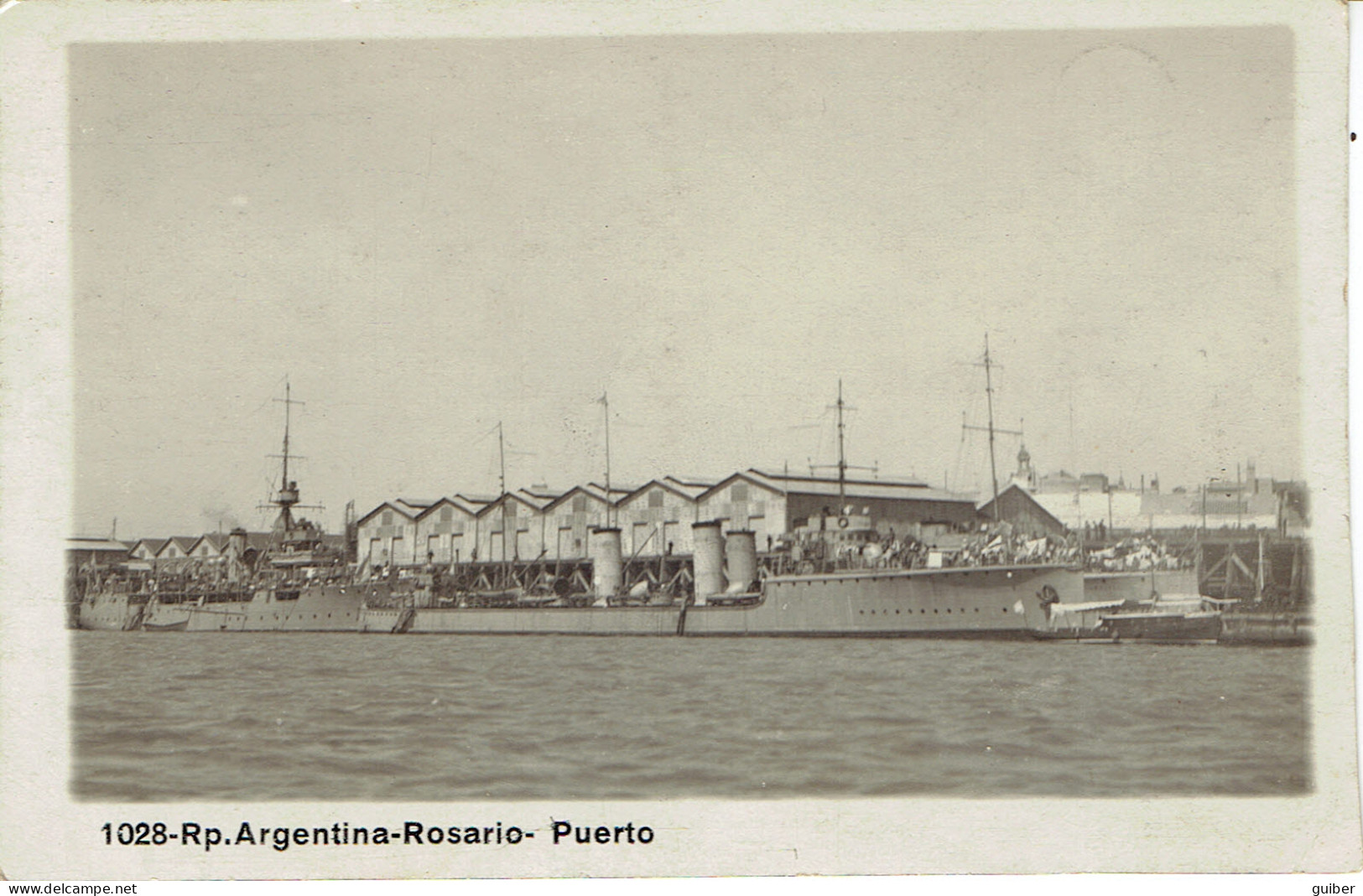 Rp Argentina Rosario Puerto  N° 1028 Photo Carte - Argentinien