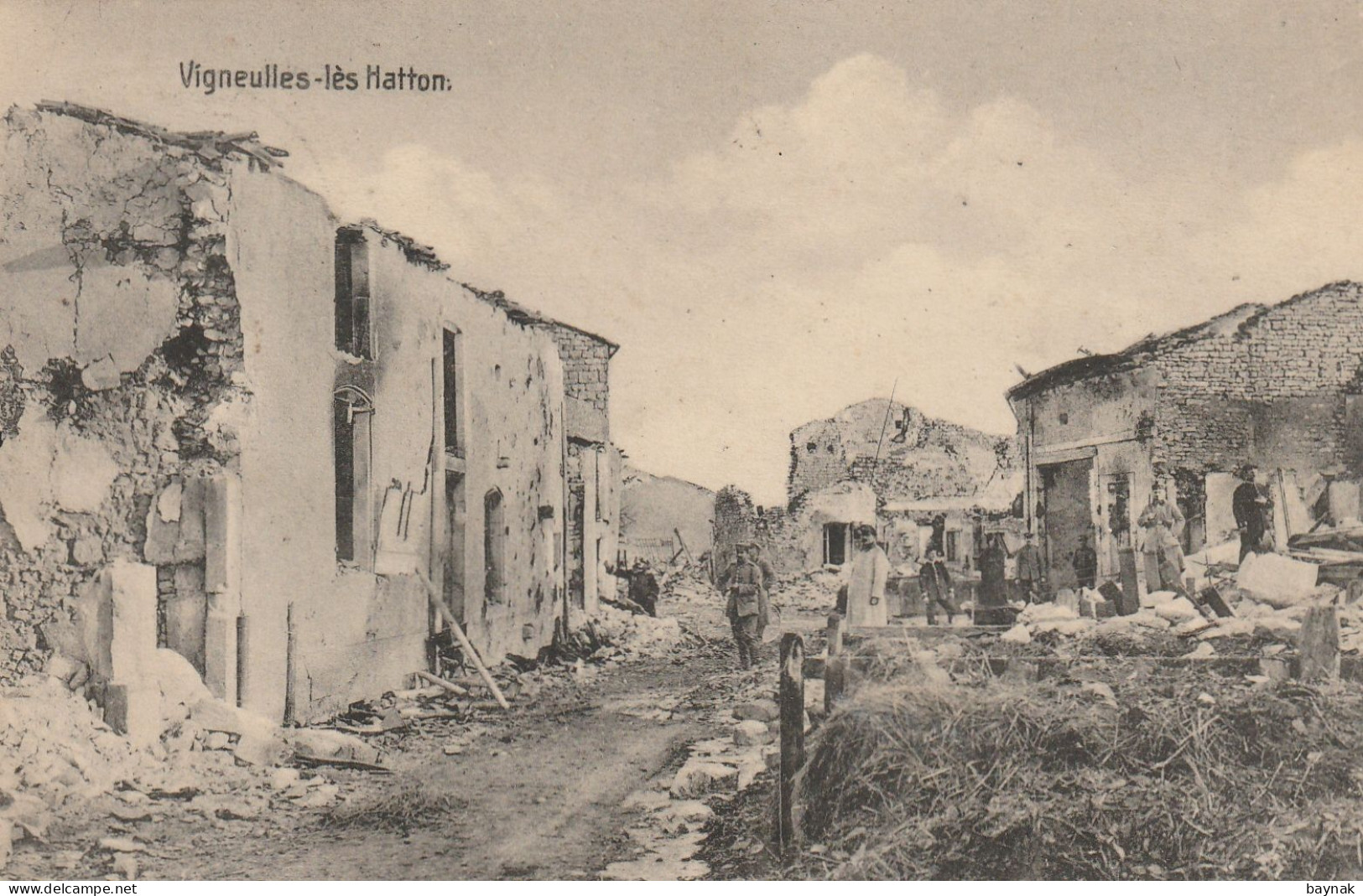 FR2852  --  VVIGNEULLES LES HATTON  --   DEUTSCHE  FELDPOST   --  1915 - Vigneulles Les Hattonchatel