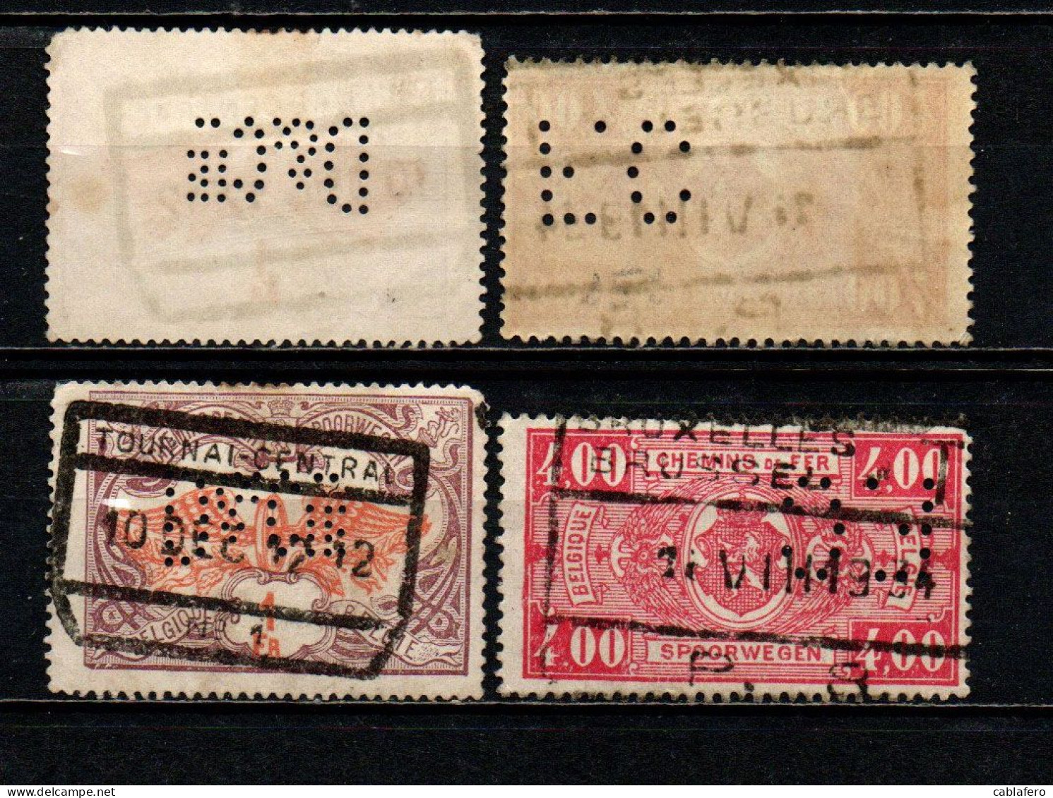 BELGIO - LOTTO PERFIN - 1909-34