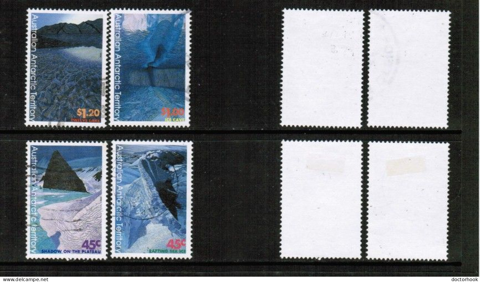 AUSTRALIAN ANTARCTIC TERRITORY   Scott # L 98-101 USED (CONDITION AS PER SCAN) (Stamp Scan # 929-2) - Gebraucht