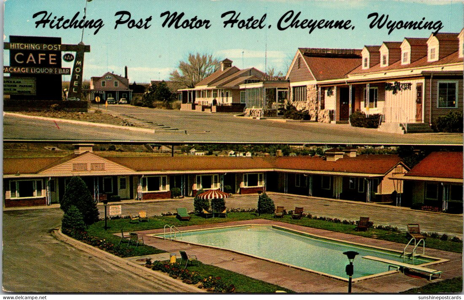 Wyoming Cheyenne Hitching Post Motor Hotel And Restaurant - Cheyenne