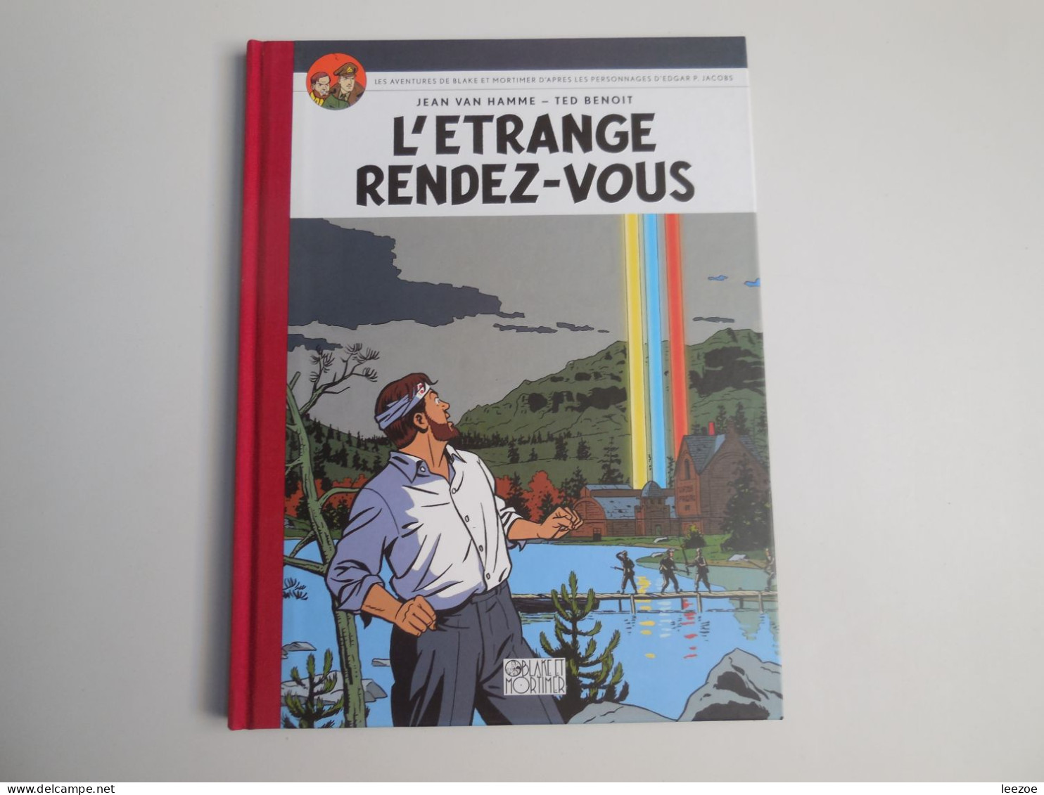 BD Blake Et Mortimer (Les Aventures De) L'Étrange Rendez-vous, Dos Toilé ..........(ref 03.23N5/) - Blake Et Mortimer