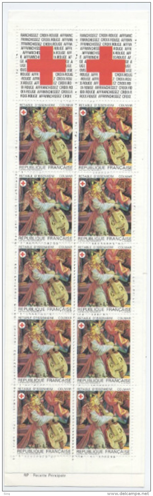 Carnet Croix-rouge 1985, Valeur Faciale 27 Francs - Red Cross