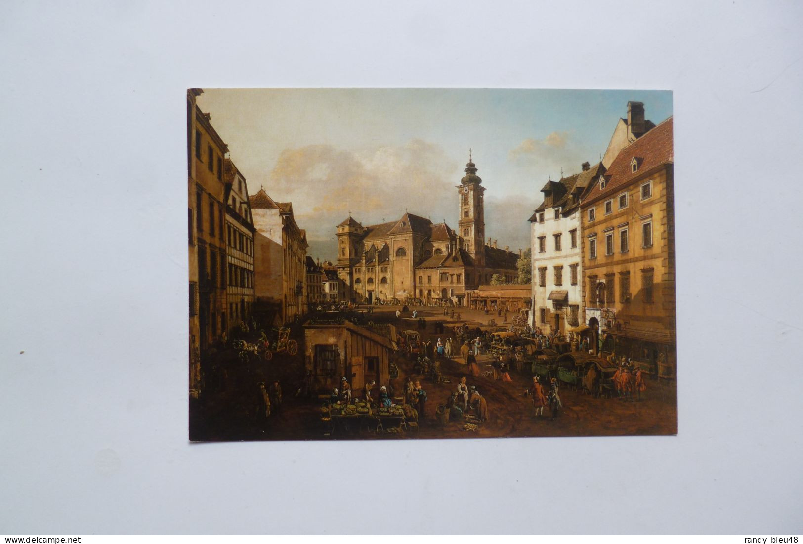 WIEN  - Die Freyung In Wien Von Südosten Par CANALETTO    - Peintures Et Tableaux - Museos