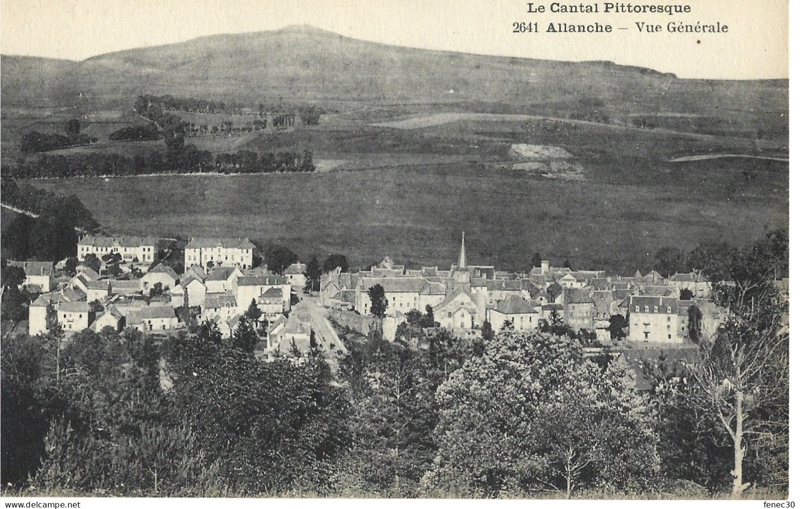 15 Allanche Cantal Vue Générale - Allanche