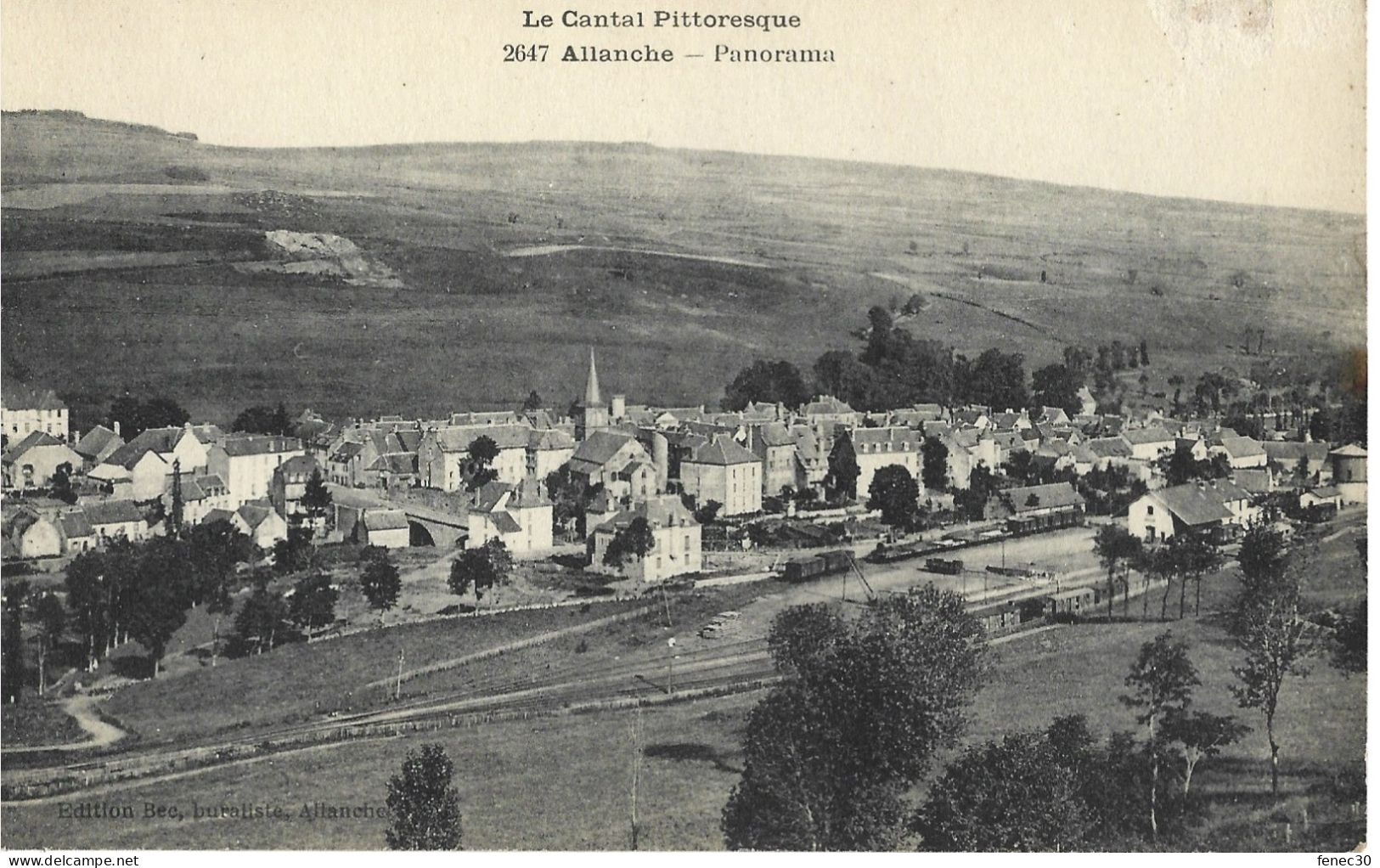 15 Allanche Cantal Panorama - Allanche