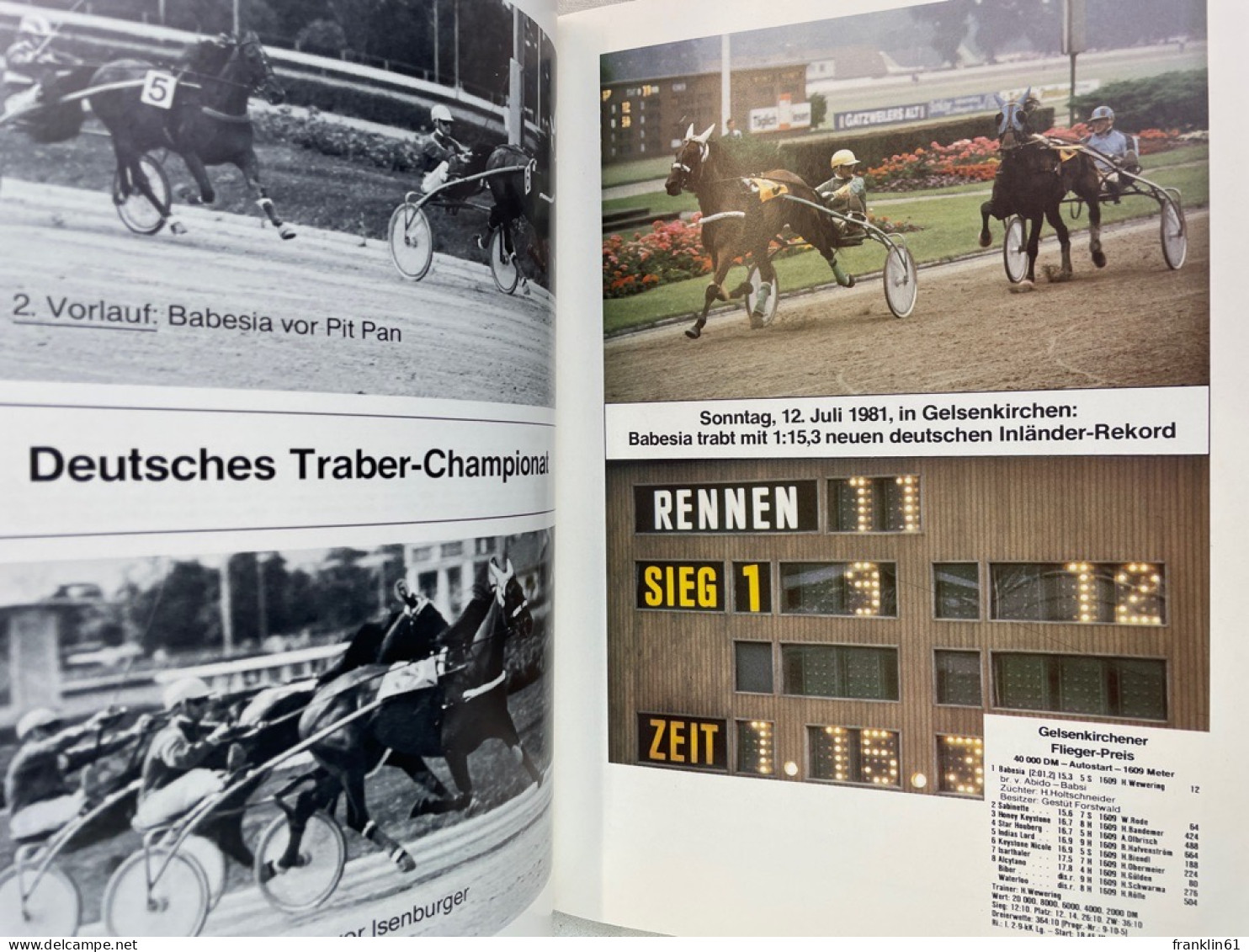 Album des Trabrennsports : 1981. Jahreschronik für Trabrennsport und Traberzucht.